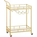 Bar Cart Gold