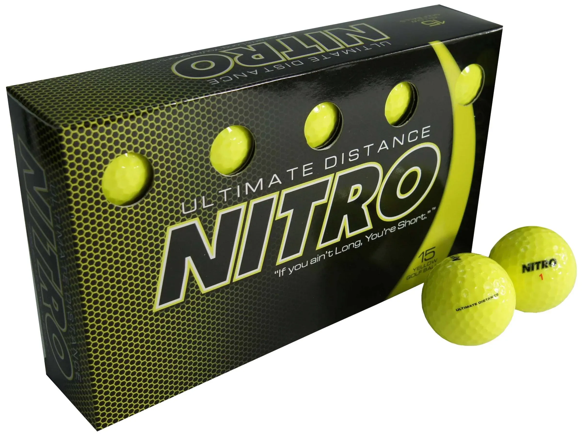 Nitro Ultimate Distance Golf Balls [15-Ball]