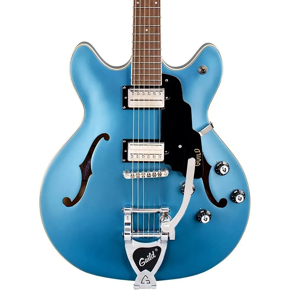 Guild Starfire I DC Semi-Hollow Electric Guitar - Pelham Blue