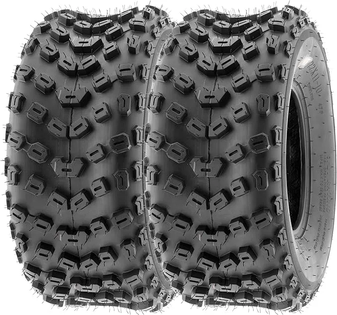 【2】SunF 22x11-10 ATV UTV Tires 22x11x10 Tubeless 6 Ply for 10 Rims - A005