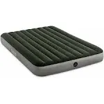 Intex 64763E Standard Dura Beam Downy Air Mattress Bed w/ Built in Pump, Queen