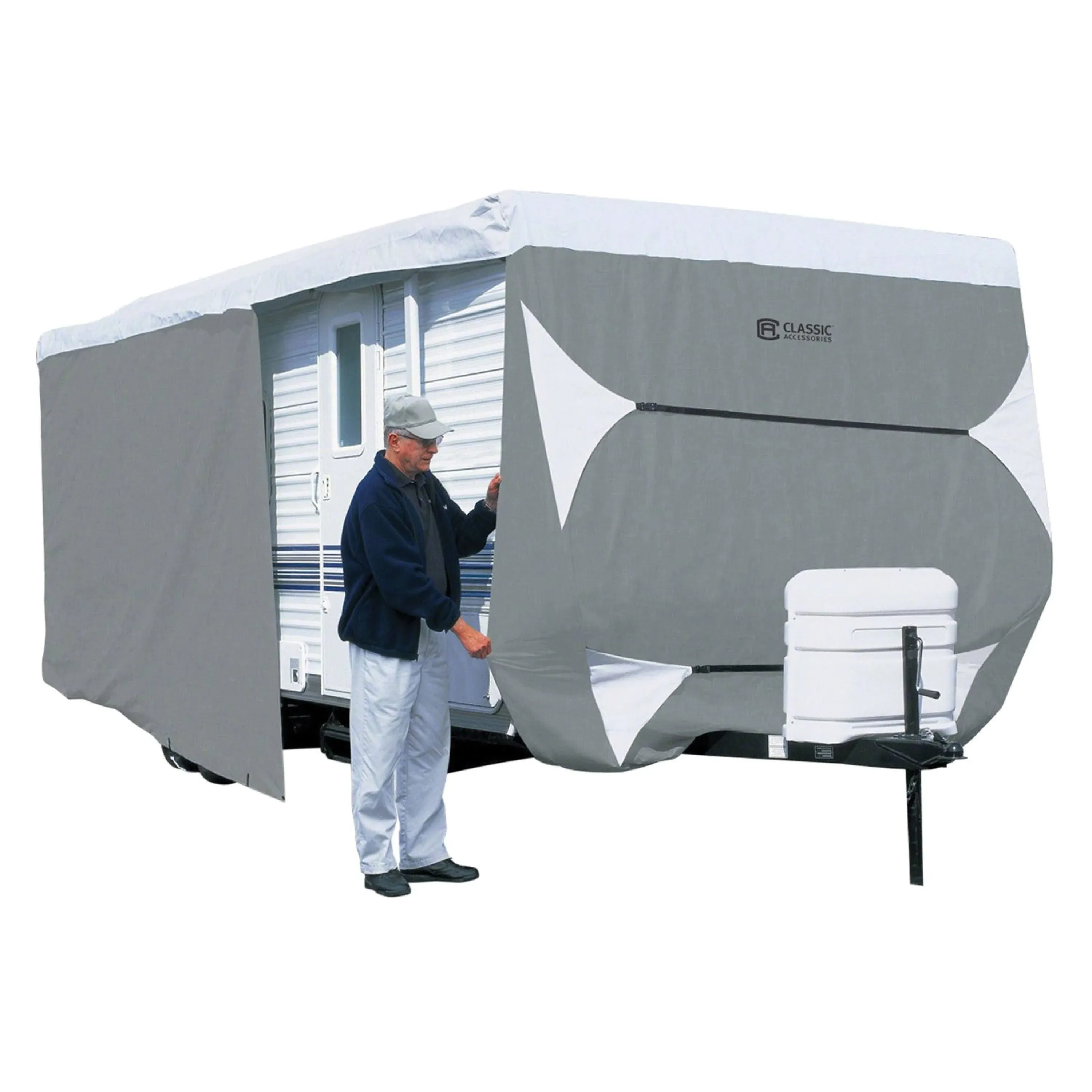 Classic Accessories PolyPRO 3, Travel Trailer Cover, 30'-33'