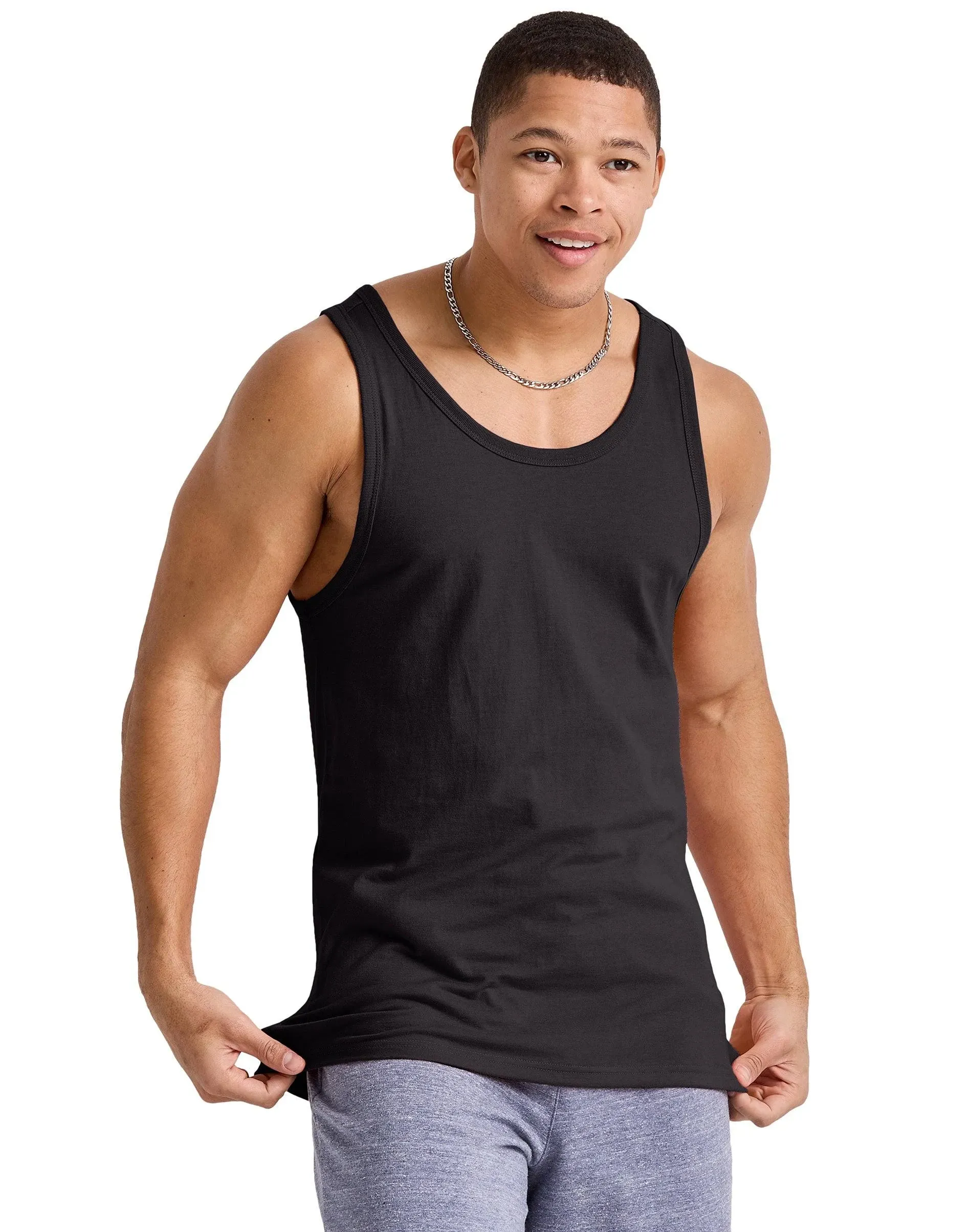 Hanes Originals Men&#039;s Tri-Blend Tank Top