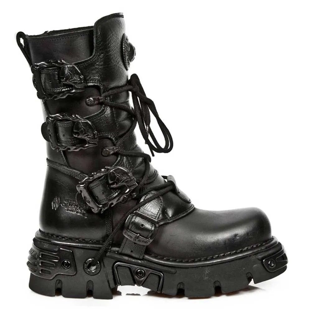 New Rock Boot black reactor m-391-s18