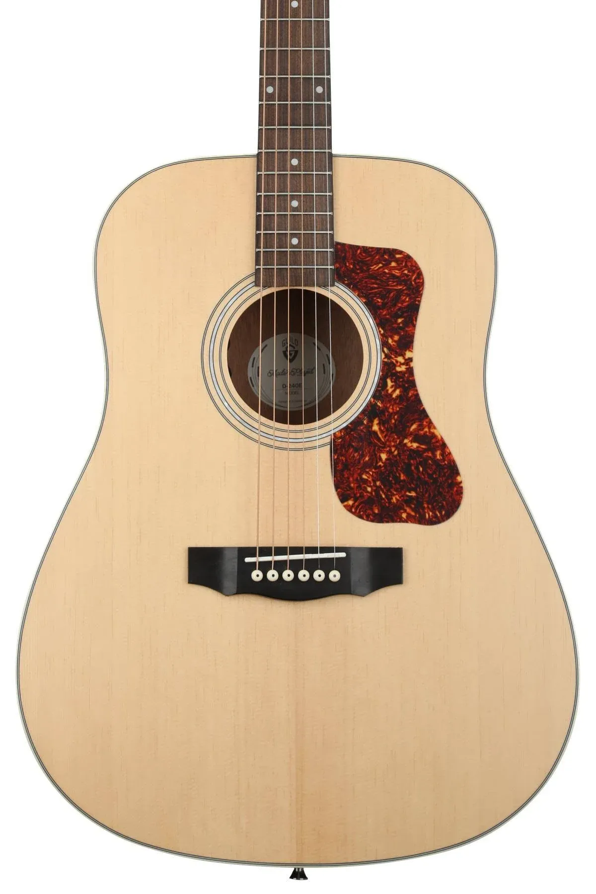 Guild D-240E Dreadnought Acoustic-Elect<wbr/>ric Guitar Natural