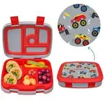 Bentgo Prints Kids Lunch Box, Trucks