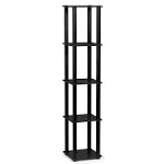 Furinno Turn-N-Tube 4-Tier Multipurpose Shelf Display Rack