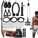 SERTT Weight Pulley System Gym, Pulley Pro Home Cable Pulley System gym for L...