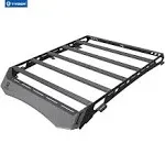 TYGER Roof Carrier Rack with Color Insert Fit 2005-2023 Toyota Tacoma Double Cab