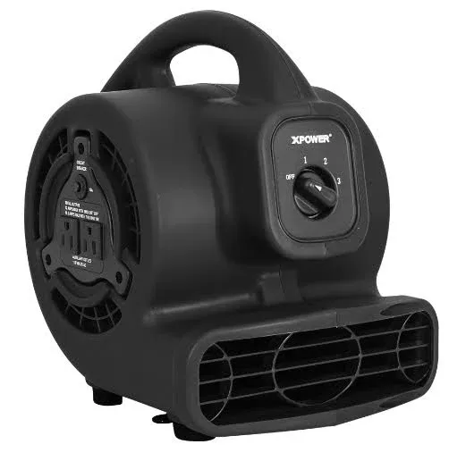 XPOWER P-80A Mighty Mini Air Mover 600 CFM Blue