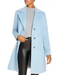 Calvin Klein
Womens Single-Breasted Wool Blend Coat