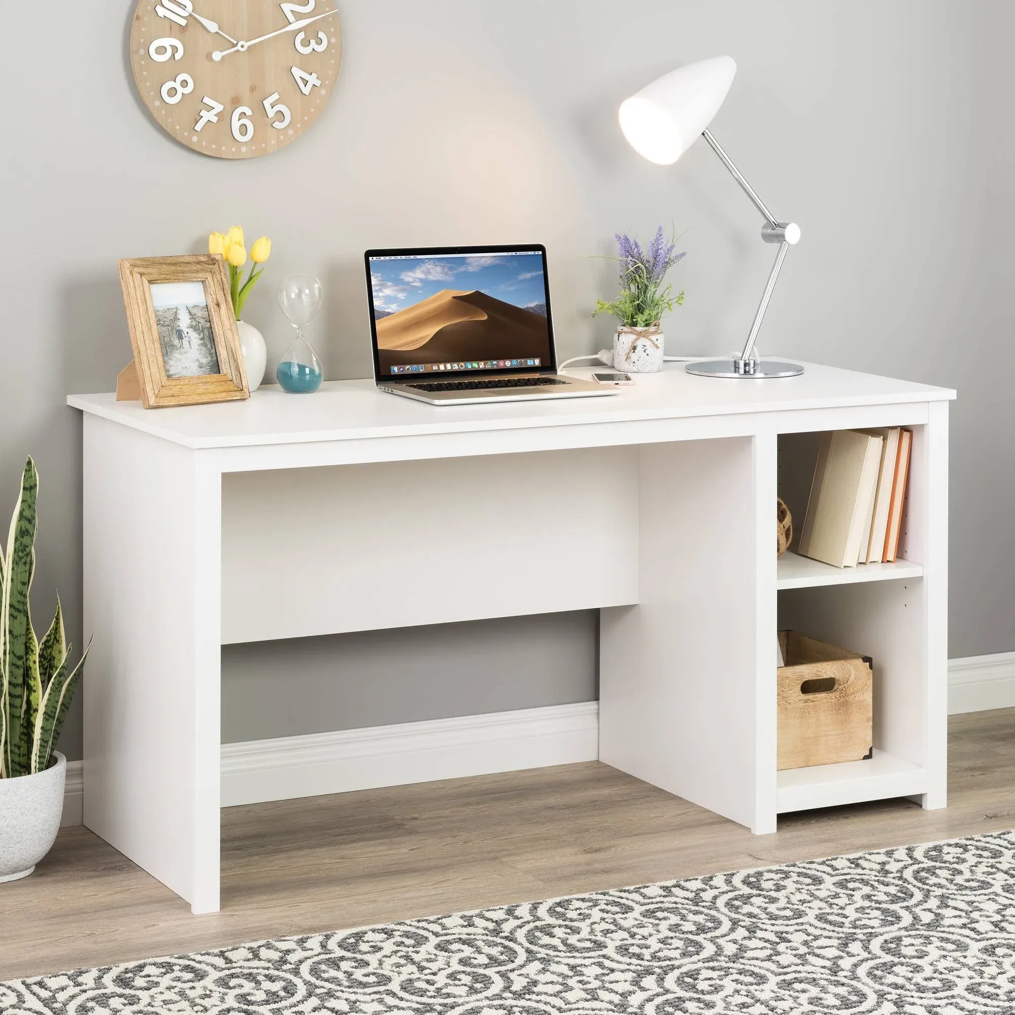 Sonoma Computer Desk White - Prepac