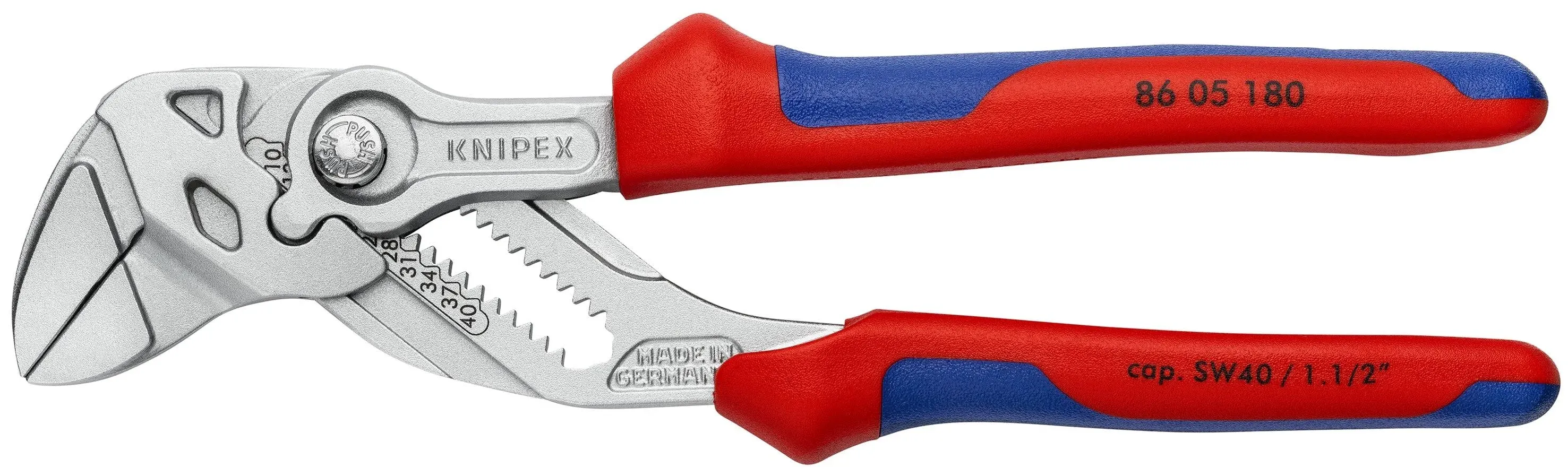 Knipex 86 03 180 SB Pliers Wrenches 7,09" in Blister Packaging