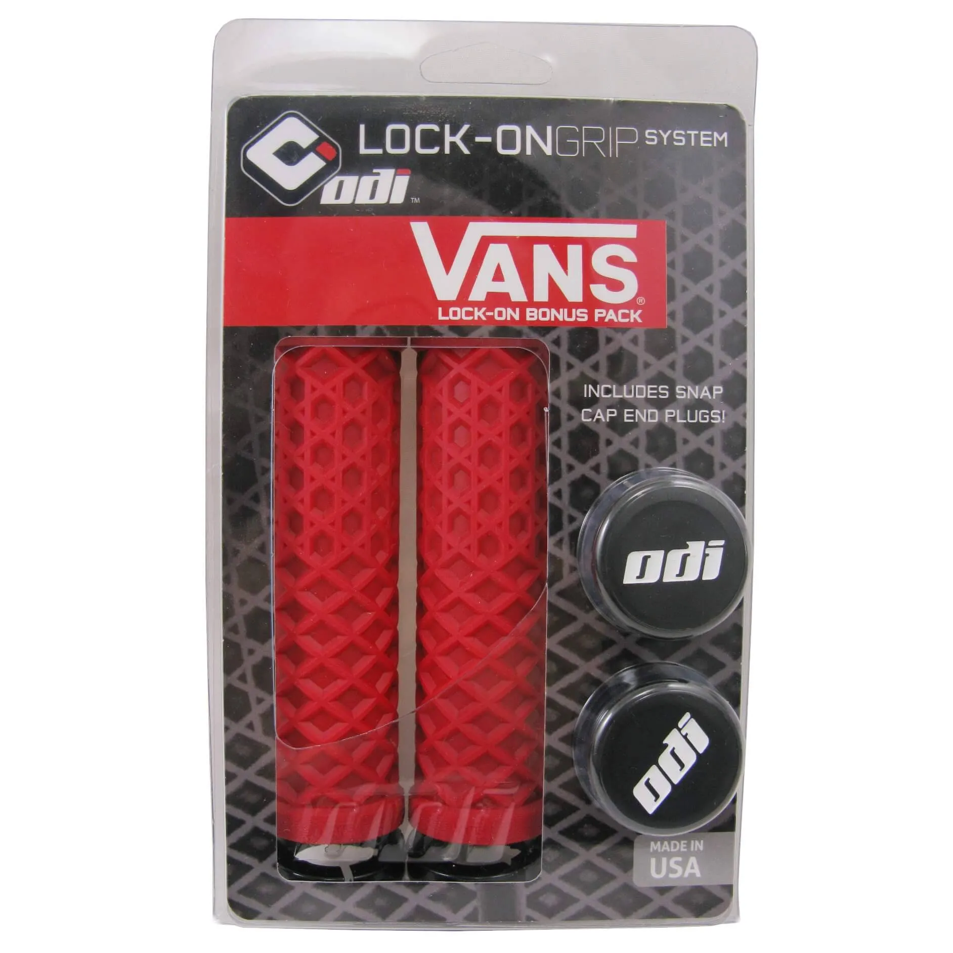 ODI Flangeless Vans Lock On Grips Brown