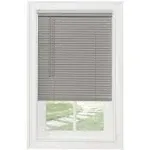 Achim Cordless GII Morningstar 1" Light Filtering Mini Blind 64"L, Grey, 72-83