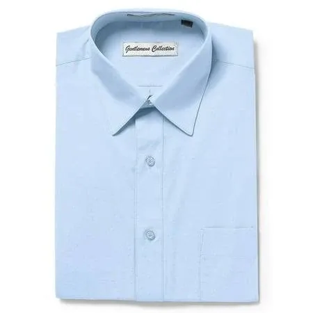 BOGO 2 Van Heusen Shirts Wrinkle Free (white/blue) - New Sz 16 1/2