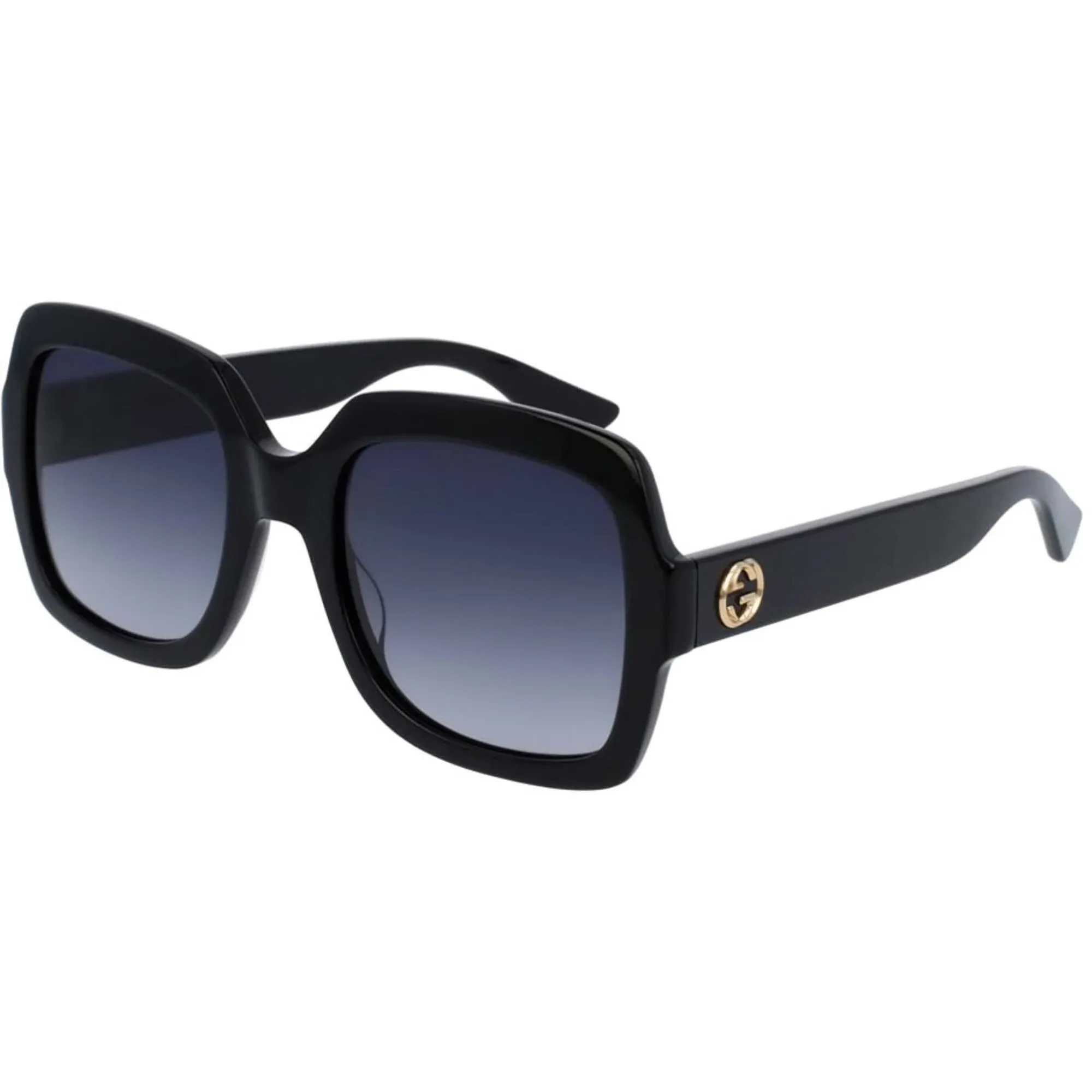 AUTHENTIC GUCCI SUNGLASSES GG0036SN 001 BLACK/GREY GRADIENT LENS