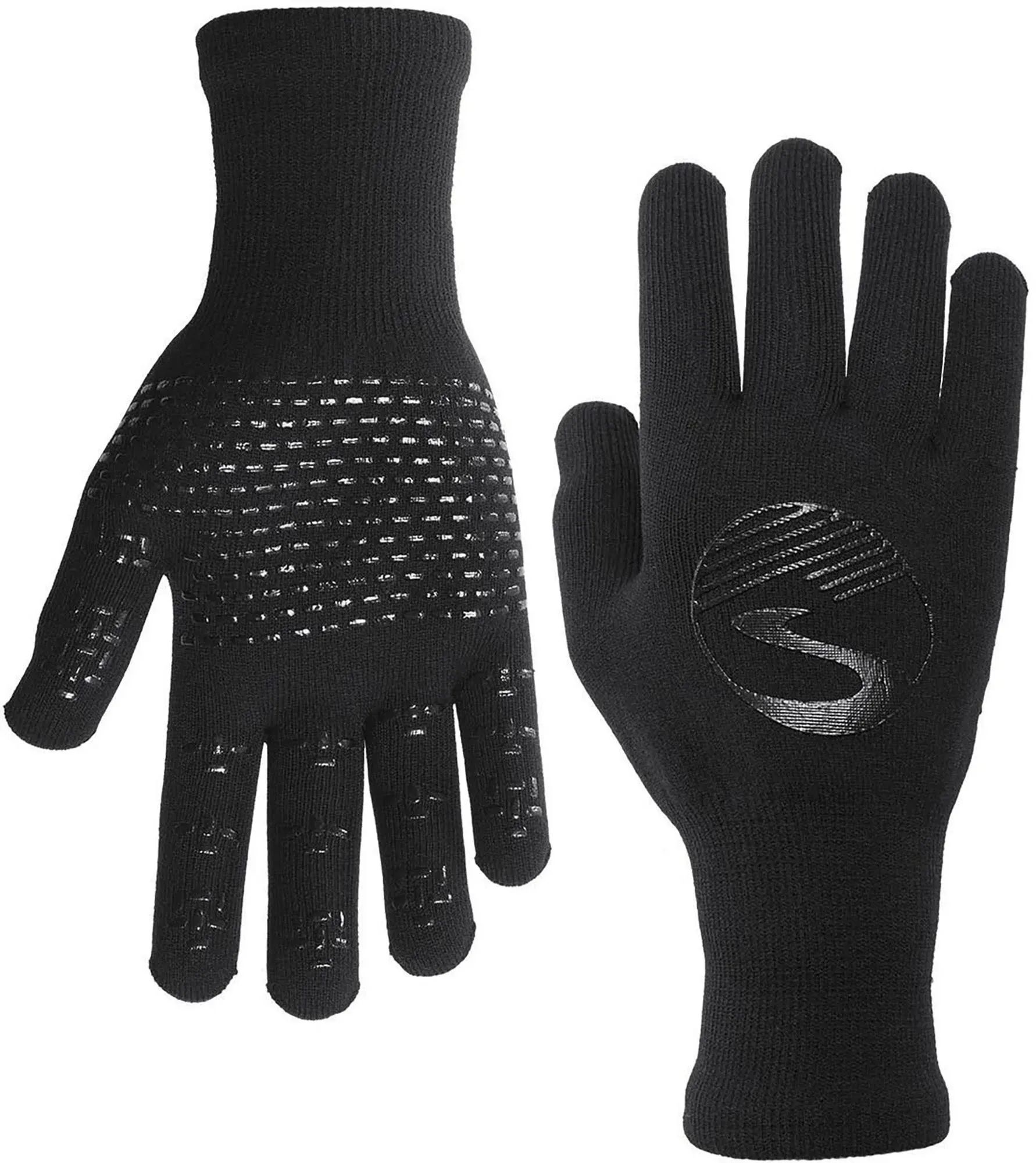 Showers Pass Crosspoint Waterproof Knit Gloves Black