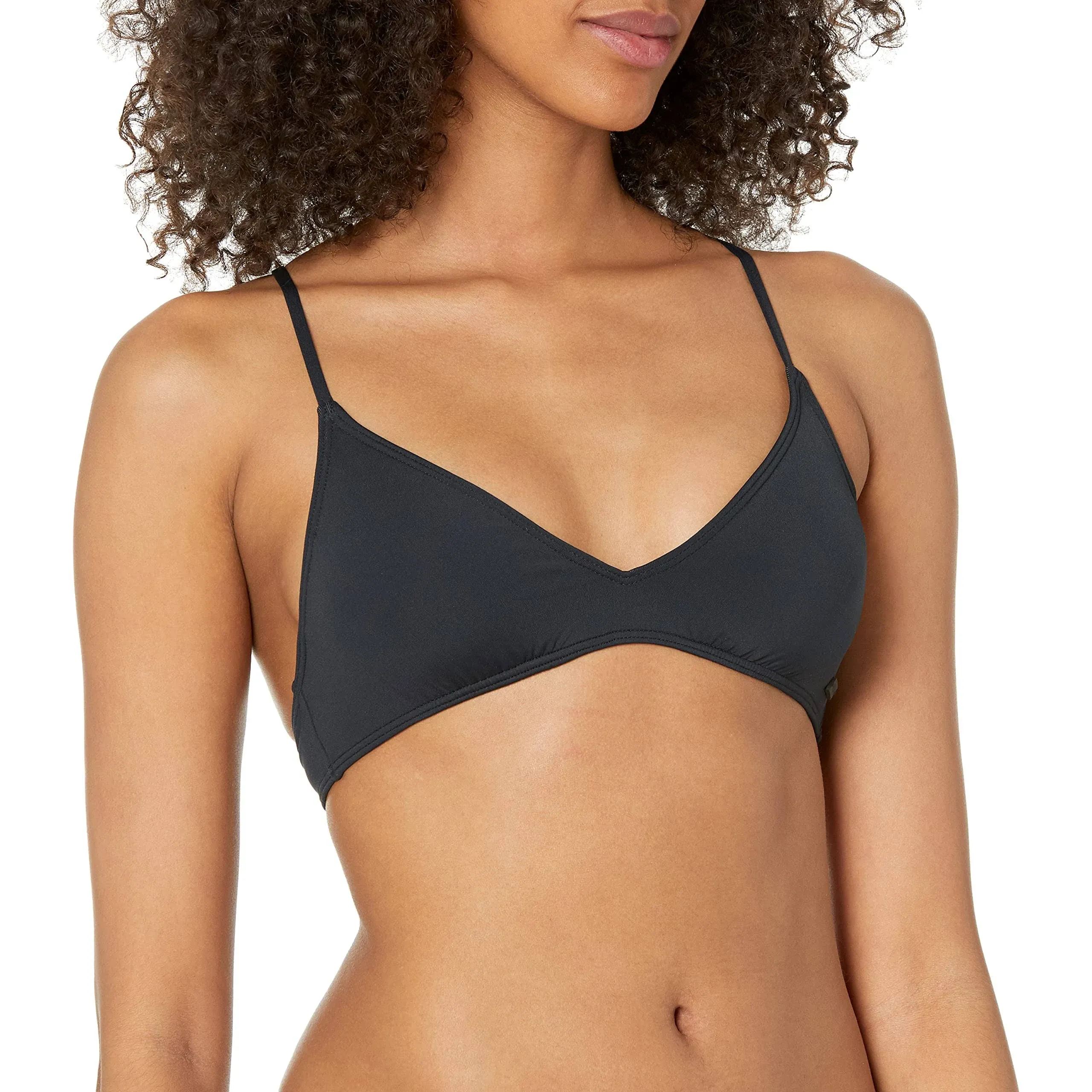 Roxy Women's Beach Classics Athletic Triangle Bikini Top