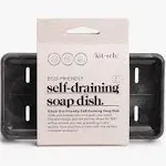 Self-Draining Soap Dish