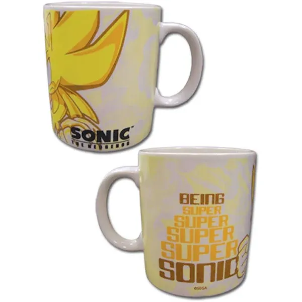 Sonic The Hedgehog Super Ceramic Mug