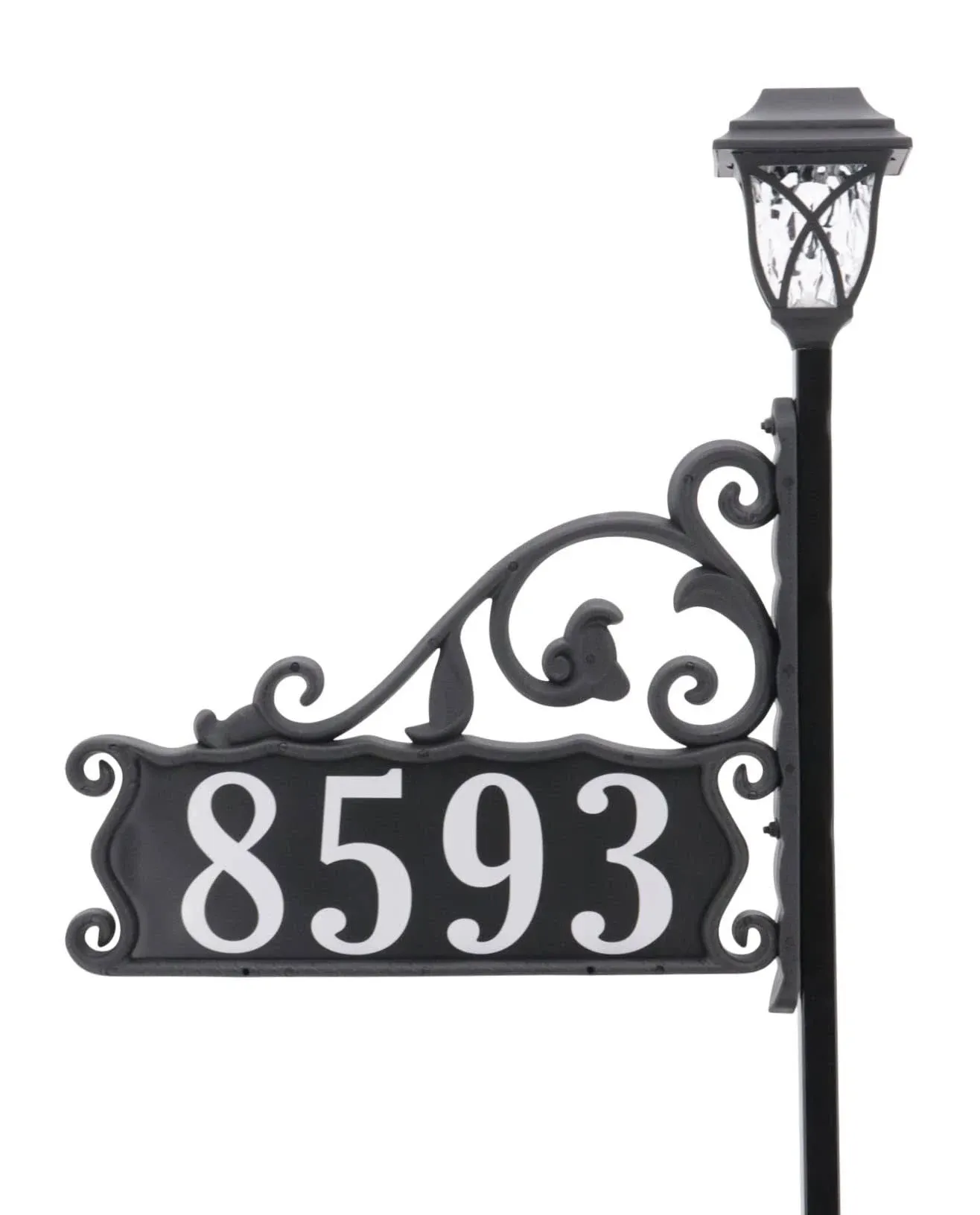 Address America USA Handcrafted Double-Sided Reflective Boardwalk Address Sign