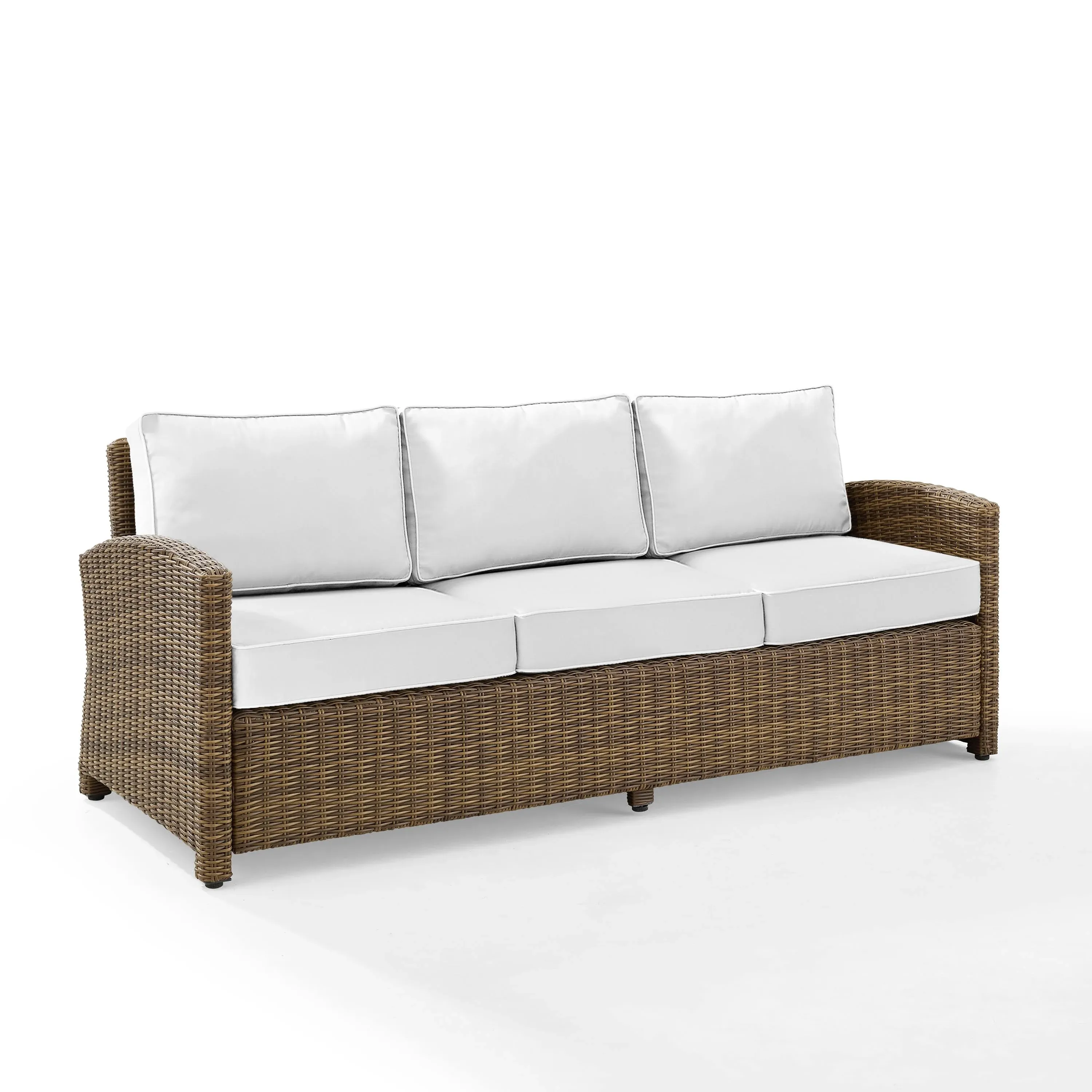 Bradenton Outdoor Wicker Sofa - Sunbrella