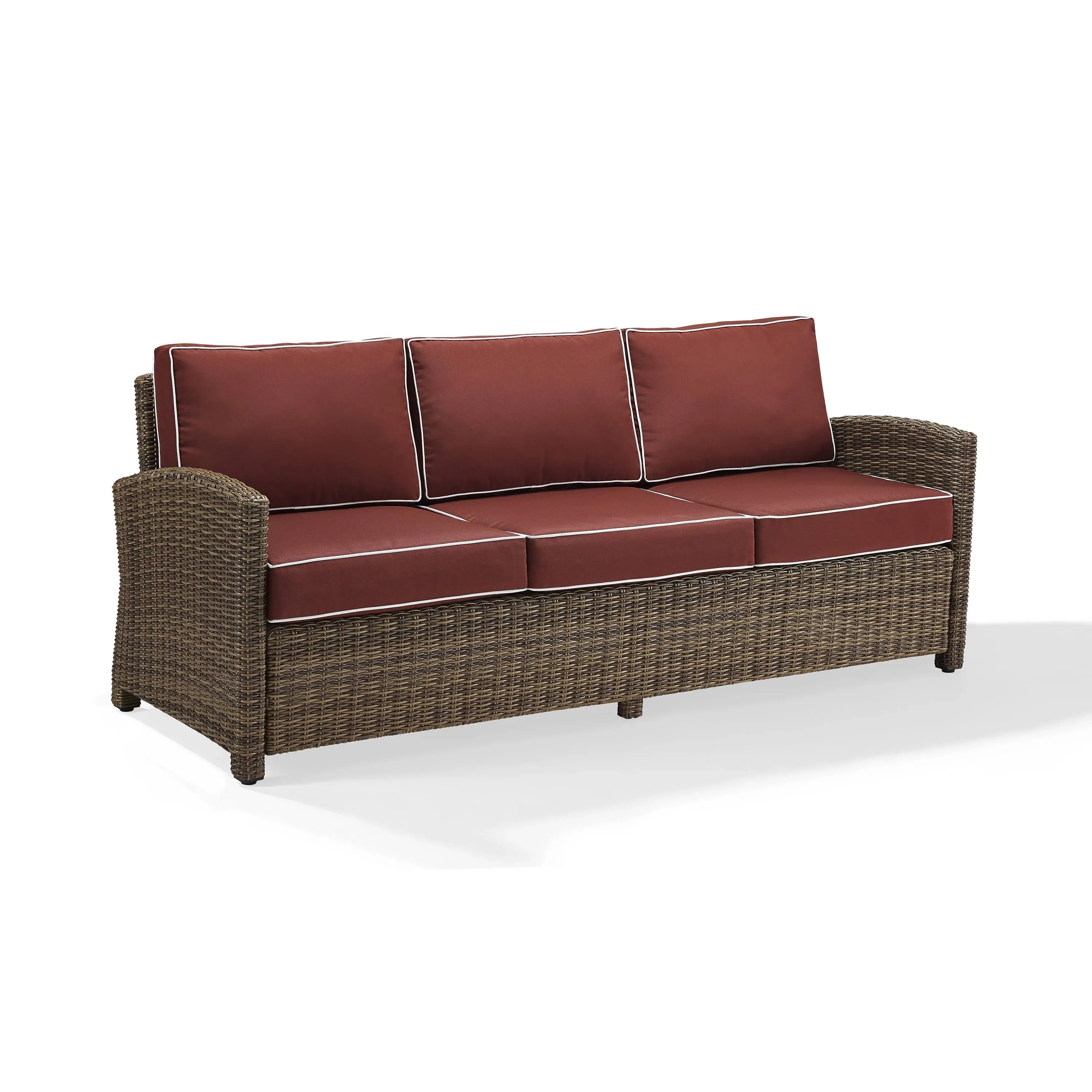 Crosley Bradenton Outdoor Wicker Sofa