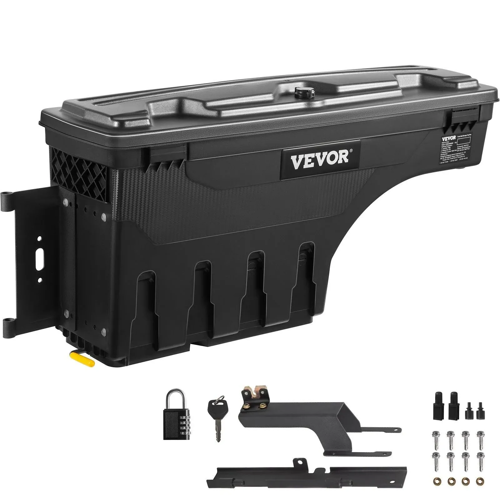 VEVOR Truck Bed Storage Box Lockable Pivot for2015-2021 Ford F150 Driver  | eBay