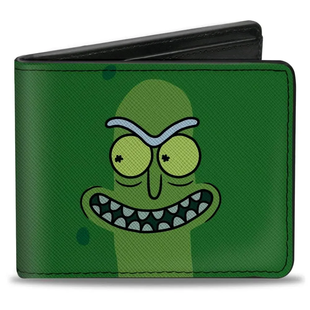 Rick and Morty Buckle-Down Adult Swim Pickle Rick Bifold Wallet