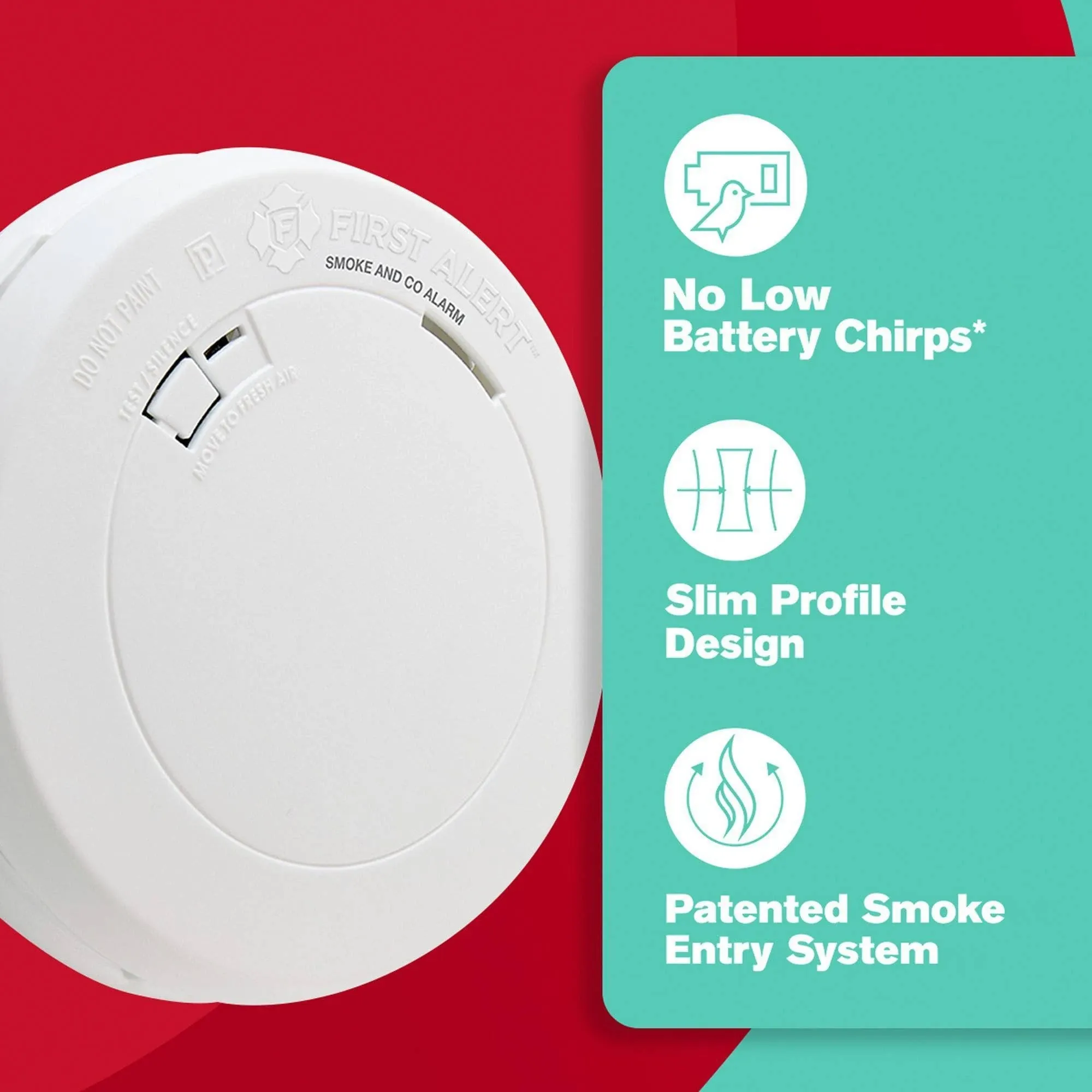 First Alert Prc710v Smoke & Carbon Monoxide Alarm, White