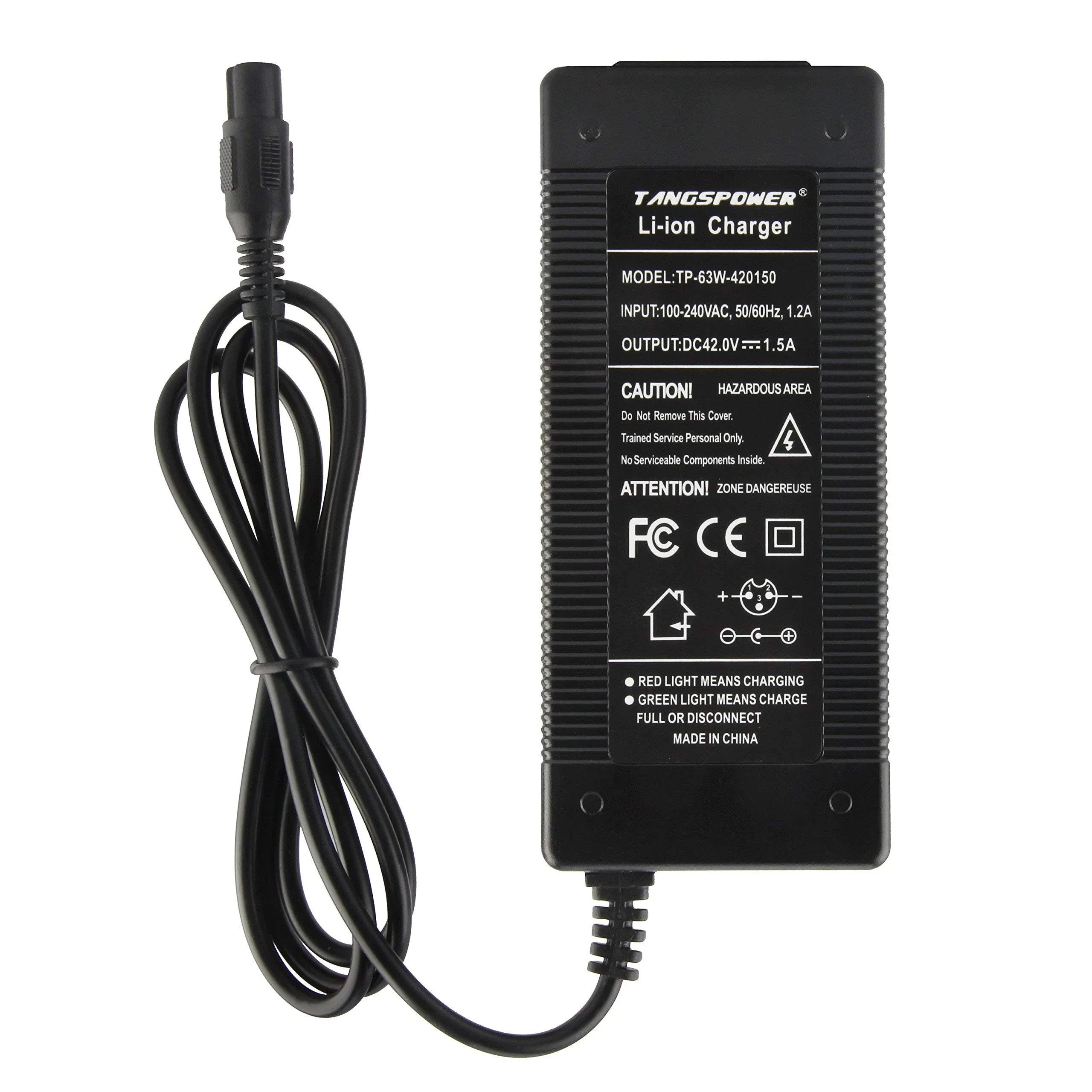 42v Charger Powerfast Charger For 10series 36v Lithium Battery Compatible With P