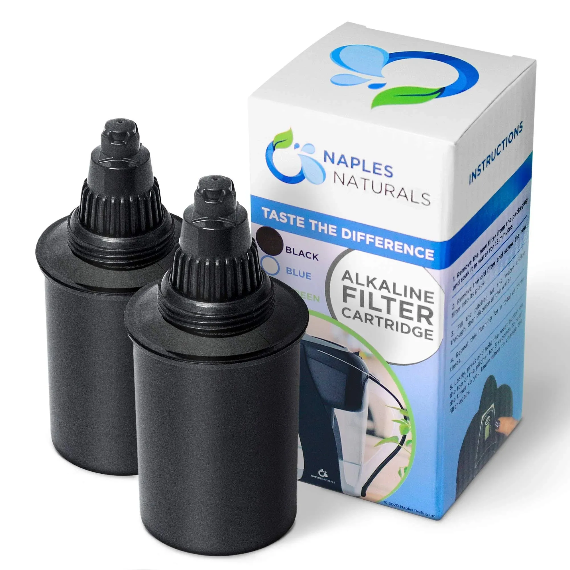 Naples Naturals Replacement Alkaline Filter for the 109 Water Pitcher