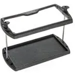 Attwood 9095-5 USCG-Approved 27 Series Heavy Duty Adjustable Hold-Down Marine Boat Battery Tray, Black