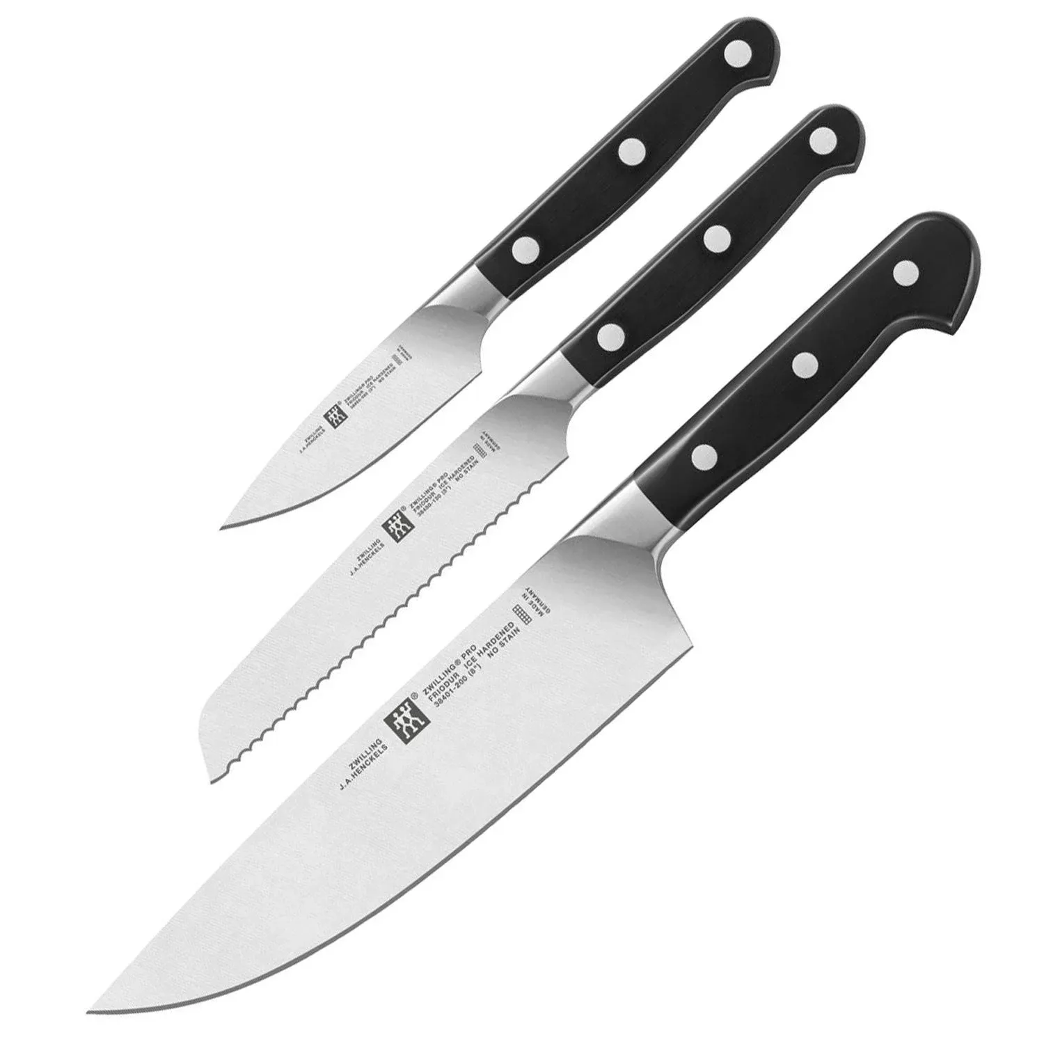 Zwilling Professional S 3-pc, Starter Knife Set