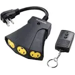 DEWENWILS Outdoor Indoor Remote Control Outlet