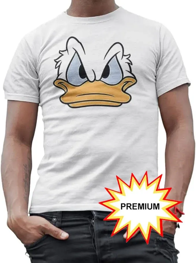 Disney Men's Donald Duck Face T-Shirt