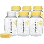 Breast Milk Collection and Storage Bottles, 6 Pack, 5 Ounce Breastmilk Container