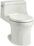 Kohler K-4007-NY Dune San Souci One-Piece round-front Toilet, 1.28 GPF