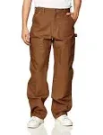 Men's Carhartt Double-Front Work Dungaree Brown