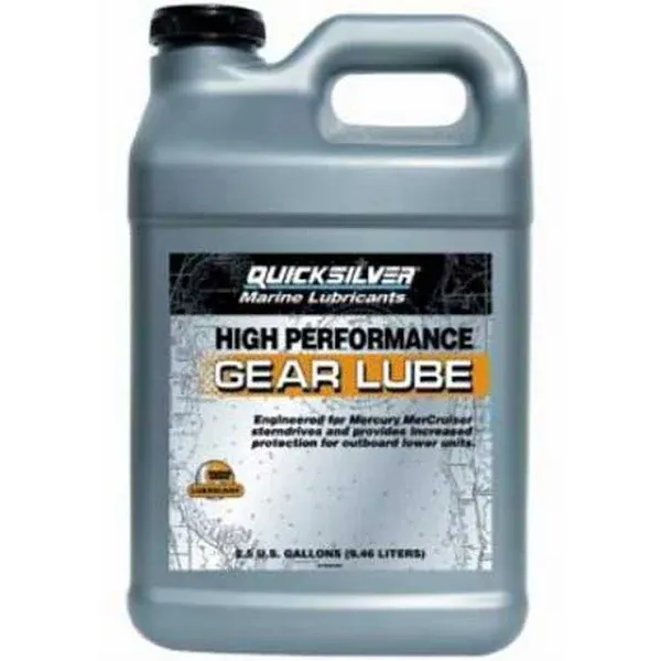 MeQuicksilver 858065Q01 SAE 90 High Performance Gear Lube 2.5-Gallon