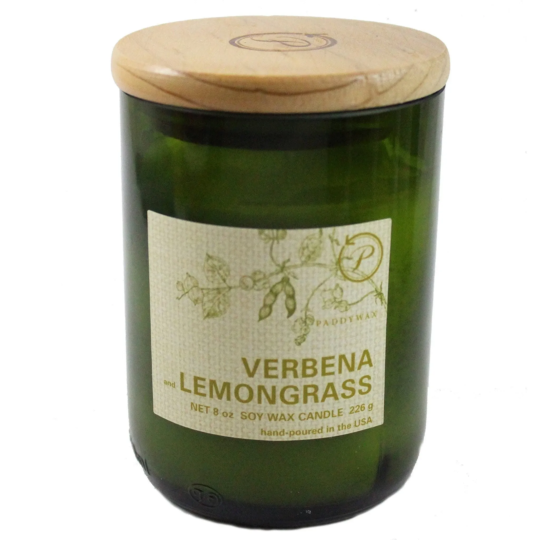 Paddywax 8 oz. Eco Candle Verbena & Lemongrass