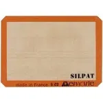 Silpat Ae420295-07 Premium Non-Stick Silicone Baking Mat, Half Sheet size, 11-5/8-Inch x 16-1/2-Inch (2 Pack)