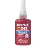 Loctite 1329467 243 50 ml Medium Strength Threadlocker - Blue