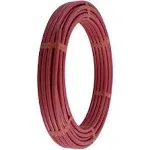 SharkBite 1/2 Inch x 100 Feet Red PEX-A, PEX Pipe Flexible Water Tubing for Plumbing, UA60R100