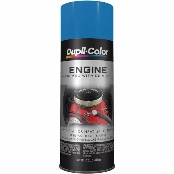 Dupli-Color DE1609 Engine Enamel with Ceramic - Chevy Blue