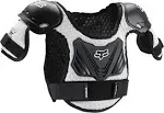 Fox Racing Peewee Titan Youth Roost Deflector Black/Silver-M<wbr/>/L