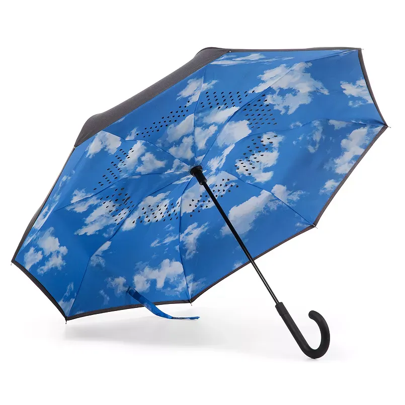 totes INbrella Automatic Inverted Umbrella