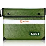 SPVIOQI Upgraded Fireproof Document Bag