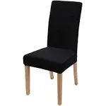 Smiry Velvet Stretch Dining Room Chair Covers